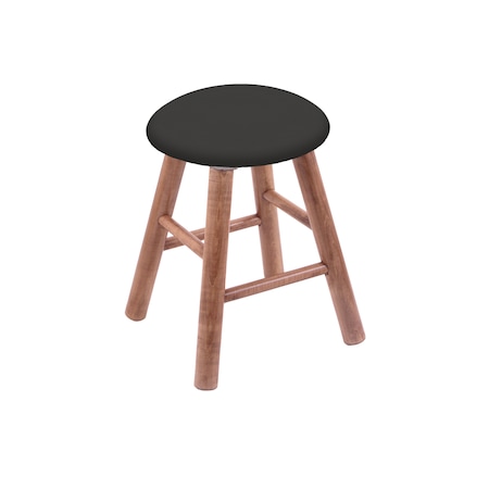 Maple Vanity Stool,Medium Finish,Graph Ruby Seat